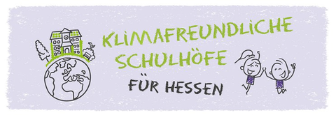 Logo Klimafreundliche Schulhöfe für Hessen