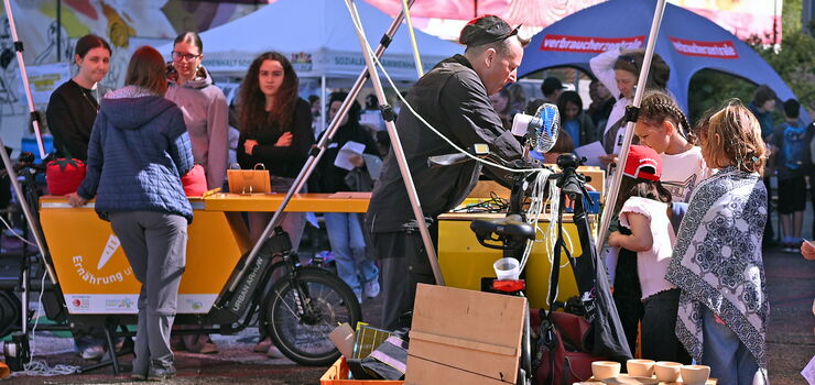 KlimaAufTour beim Klimabildungsfestival